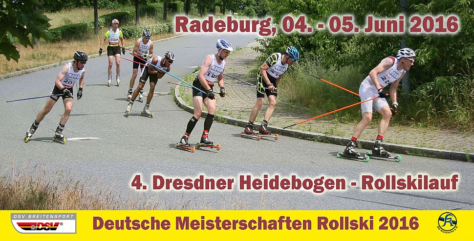 Deutsche Meisterschaften Rollski 2016 Radeburg