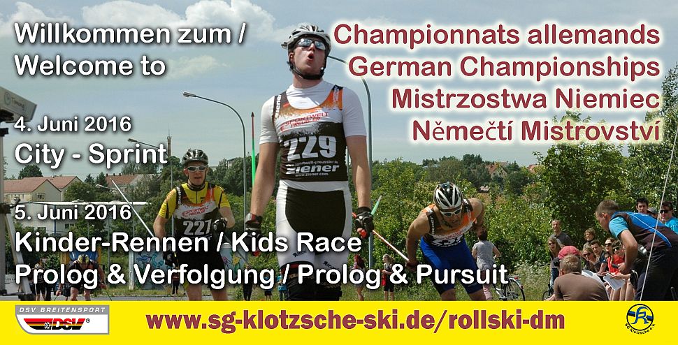 Deutsche Meisterschaften Rollski 2016 Radeburg